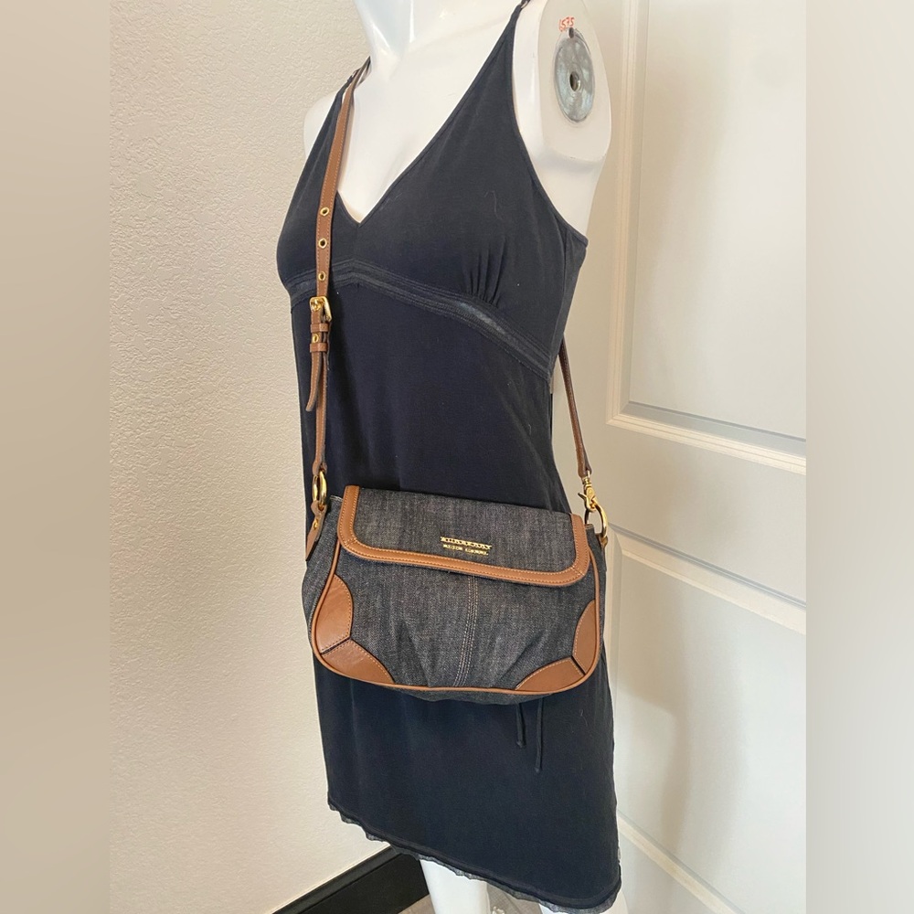 Burberry Blue Label Denim Crossbody/Shoulder Bag - Picture 2 of 16